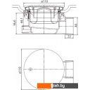 Сифоны Cezares CZR-01-90 + Tray-Cover-CR (хром)