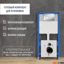 Инсталляции для унитазов, раковин, биде и писсуаров Lauter 21901001 с кнопкой 219703F (сатин)