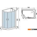 Душевые кабины WeltWasser WW500 Werra 1201 R