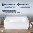 Ванны Lauter Seraphina 170x80 2112170L (с ножками, лицевым и торцевым экранами)