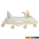 Ходунки, прыгунки Indigo ABC (бежевый/белый)