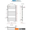 Полотенцесушители Ростела Свирель D+ боковое левое подключение 1
