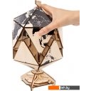 Сборные модели Eco-Wood-Art Глобус-икосаэдр (черный)