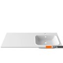 Умывальники Paola Bella 120 (правый)