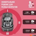 Автокресла Nino Simple ZY10 (серый/черный)