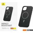 Чехлы для телефонов Baseus Fauxther для iPhone 15 660152094A (черный)