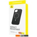 Чехлы для телефонов Baseus Fauxther для iPhone 15 660152094A (черный)