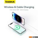 Портативные зарядные устройства Baseus MagPro Magnetic Bracket Wireless Fast-Charging Power Bank 20W 5000mAh (мятный)