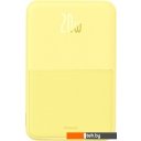 Портативные зарядные устройства Baseus MagPro Magnetic Bracket Wireless Fast-Charging Power Bank 20W 5000mAh (желтый)