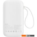 Портативные зарядные устройства Baseus Qpow2 Dual-Cable Digital Display Fast Charge Power Bank 22.5W 10000mAh (белый)
