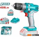 Шуруповерты, гайковерты, электроотвертки Total TDLI200518 (с 1-м АКБ)