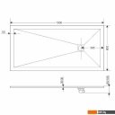 Душевые поддоны Grossman Strong GR-S280100Q