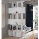 Полки, стеллажи, системы хранения Интерлиния Skill-31 (белый/белый) Полки, стеллажи, системы хранения Интерлиния Skill-31 (белый/белый)