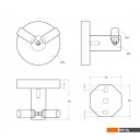 Аксессуары для ванной и туалета Cezares RELAX-HKD-GM