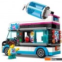 Конструкторы LEGO City 60384 Фургон для шейков Пингвин