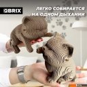 Сборные модели QBRIX Еще три котика 3D 20030