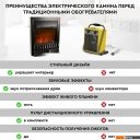 Электрокамины и биокамины Planta PFP-FS400 (черный)