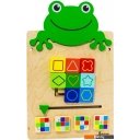 Развивающие игрушки Alatoys Настенная бизидоска Лягушка ББ606