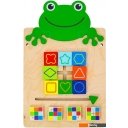 Развивающие игрушки Alatoys Настенная бизидоска Лягушка ББ606