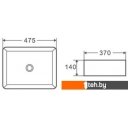Умывальники D&K Berlin DT1430216 (белый)