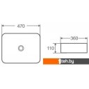 Умывальники D&K Berlin DT1431216 (белый)