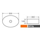 Умывальники D&K Matrix DT1390316 (белый)