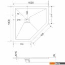 Душевые поддоны Grossman Strong GR-S2100100D