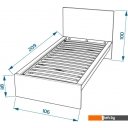 Кровати Mebelain Varma Sang 90 (белый) Кровати Mebelain Varma Sang 90 (белый)