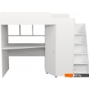 Кровати Капризун 13 Р440-2 с рабочей зоной (белый)