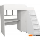 Кровати Капризун 13 Р440-2 с рабочей зоной (белый)