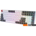 Клавиатуры Royal Kludge RK100 RGB (белый/серый, RK Red) Клавиатуры Royal Kludge RK100 RGB (белый/серый, RK Red)