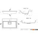 Умывальники Versalia Absolute 70 Black