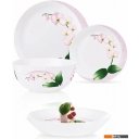 Тарелки, салатники, блюда и наборы Luminarc Дивали Пинк Орхидея P9939 (46пр)