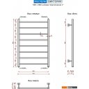 Полотенцесушители Ростела Виктория 500x800/8 1
