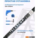 Сушилки для белья Comfort Alumin Потолочная 7 прутьев Black Style Telescop 100-180 см (алюминий)