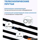 Сушилки для белья Comfort Alumin Потолочная 7 прутьев Black Style Telescop 100-180 см (алюминий)