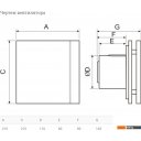 Вытяжная и приточная вентиляция Soler&Palau Silent-200 CZ Matt White Design - 4C 5210424700-021400