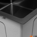 Кухонные мойки ARFEKA ECO AR 550*450 BLACK PVD NANO