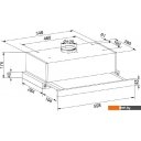 Вытяжки Zorg Slim 850 60 M (черный)