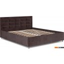 Кровати Мебель-АРС Версаль 140 (бархат шоколадный Star Velvet 60 Coffee)