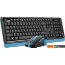 Наборы периферии A4Tech Fstyler FG1035 (черный/синий)