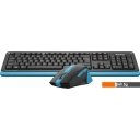 Наборы периферии A4Tech Fstyler FG1035 (черный/синий)