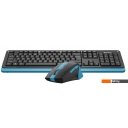 Наборы периферии A4Tech Fstyler FG1035 (черный/синий)