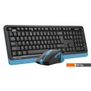 Наборы периферии A4Tech Fstyler FG1035 (черный/синий)