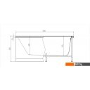 Экраны под ванну Alex Baitler 120x61 PF1261H