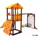 Детские спортивные комплексы и игровые площадки Perfetto Sport Pitigliano-11 + качели Паутина