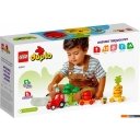 Конструкторы LEGO Duplo 10982 Трактор для перевозки овощей и фруктов