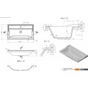 Умывальники Versalia Fiesta 100 Grey