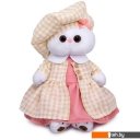 Мягкие игрушки BUDI BASA Collection Кошечка Ли-Ли в летнем пальто в клетку LK24-100 (24 см)