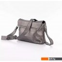 Женские и мужские сумки Poshete 892-H8345H-DSV (темный серебристый)